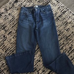 PAIGE Dark Blue Flare Jeans